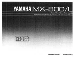 Yamaha MX-800 Amplifier Owners Manual. Fixed Price $22.24.