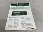 Service Manual, Audio Component Clarion, PE-827A. Fixed Price $11.99.