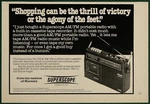Superscope CR-1000A Am/fm Portable Radio Cassette Recorder Vintage Print 1976. Fixed Price $9.95.