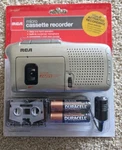 New Factory-sealed Rca Cassette Recorder RP3538R/CLIP-ON Microphone/.... Fixed Price $134.95.