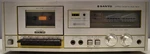 Vintage Sanyo Stereo Cassette Deck RD-10. Fixed Price $45.99.
