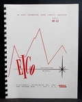 Eico Model HF-52 Hi-fi Integrated Amplifier Operating And Construction Manual. Fixed Price $12.99.