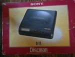 Vintage Sony Black Discman Cd Player D-11 With Mega Bass Tested. Fixed Price $90.00.