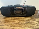 Vintage Aiwa CS-P5W Am Fm Stereo Cassette Player Boombox Portable Radio Tested.. Fixed Price $39.95.