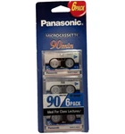 Panasonic RT-906MCT Microcassette 6-PACK 90MIN Capacity Tape. Fixed Price $23.75.