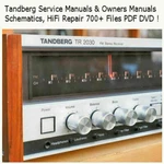 Tandberg Service Manuals,owners Schematics,custom Hifi Collection, Computer Dvd. Fixed Price $12.97.