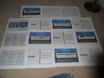 Harman Kardon Cassette Deck Brochure, 1983, CD491,CD391,CD291,CD191, SPECS,15 Pg. Fixed Price $13.99.