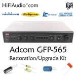 Adcom GFP-565 Restoration Recap Service Kit Repair Filter Capacitor Rebuild. Fixed Price $125.00.
