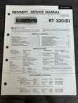 Sharp RT-320 Stereo Cassette Tape Deck Service Manual Vintage Oem Diagram Repair. Fixed Price $15.99.