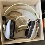 Vintage Retro Monarch Stereo Foam Headphones Model ES-300 Mcm With Box Manual. Fixed Price $30.00.