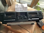 Sony TC-WE471 Dual Cassette Deck Hi Speed Dubbing, New Belts, Tested. Fixed Price $75.00.