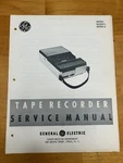 General Electric M8321A Tape Recorder Service Manual Vintage Oem. Fixed Price $24.99.
