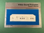 Archer Video Sound Processor Owner Manual Only #15-1278A Radio Shack. Fixed Price $29.99.