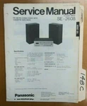 Panasonic 2608 Service Manual Original Repair Book Stereo Record Player. Fixed Price $19.98.
