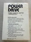 Vintage Recoton Power Drive 8 Track Stereo Cassette Adapter CS-112. Fixed Price $14.00.