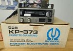 Pioneer KP-373 Cassette Car Stereo With Paperwork, Untested. Fixed Price $65.00.