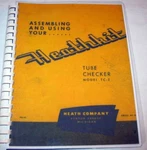 Heathkit Tube Tester Manual Set, Choose TC-1, TC-2, Or TC-3. Complete W/ Charts. Fixed Price $16.15.