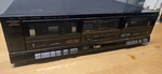 Fisher CR-W860 Stereo Double Cassette Deck Untested Due Not Having Suitable Amp. Fixed Price $29.99.