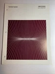 Harman Kardon HK2000 Stereo Cassette Deck Brochure Original. Fixed Price $28.00.