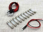 Sansui QRX-7500A Receiver Replacement Led Lamps Bulbs Lights Upgrade Kit Set. Fixed Price $38.50.