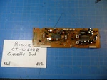 Pioneer CT-W602R Cassette Deck Replacement Parts Cir Board # RWX1084 & RWX1085. Fixed Price $12.00.