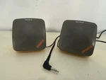 Sony Sports SRS-5G Yellow Stereo Speakers Walkman Vintage 80 Japan+. Fixed Price $29.81.