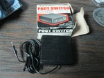 Realistic Radio Shack Foot Switch For Tape Recorder No. 44-610A Original Box. Fixed Price $8.00.