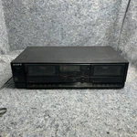 Sony TC-W390 Vintage Dual Cassette Tape Deck Recorder Player Read Parts/repair. Fixed Price $29.95.