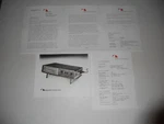 Nakamichi T-100 Audio Analyzer Press Kit, 5 Pages, Specs, Articles, 1978. Fixed Price $11.99.