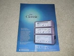 Kenwood Amplifier, Preamp, Tuner Series Ad, 1 Pg, 700T, 700C, 700M. Fixed Price $9.99.