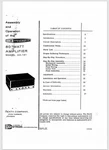 Heathkit AA-121 80 Watt Amplifier Assembly And Operation Manual 41 Pages. Fixed Price $19.95.