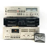 Cassette / Playback Units Sony, Marantz, Realistic For Parts Repair (lot). Fixed Price $479.99.