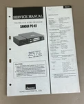 Sansui PC-X1 Audio Processor Service Manual D-2098. Fixed Price $54.95.