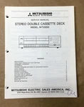 Mitsubishi M-T2200 Cassette Service Manual *original*. Fixed Price $24.97.
