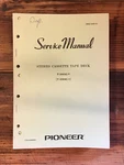Pioneer T-3300 T-3500 Tape Deck Service Manual *original*. Fixed Price $29.97.