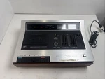 Sony TC-137SD Vintage Top Loading Stereo Cassette Deck Tapecorder Wood Case. Fixed Price $125.00.