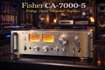 Fisher CA-7000-5 Rare (1978) Vintage Stereo Integrated Amplifier. Fixed Price $2132.21.