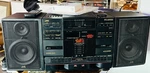 Jvc PC-X1000 Heavy Beast Dual Cassette Am/fm Stereo 6 Cd Boombox Hyper Bass. Fixed Price $750.00.