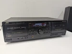 Jvc TD-W254BK Dual Auto Reverse Cassette Deck Dolby B/c Hx Pro. Fixed Price $110.49.