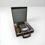 Vintage Cariole Model 19545 Cassette Recorder W/ Mic, Tapes & Case. Fixed Price $64.99.