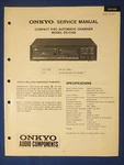 Onkyo DX-C500 Cd Service Manual Factory Original The Real Thing. Fixed Price $12.93.