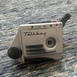 Tiger Electronics Talkboy Cassette Player & Recorder, Silver/black, 1993. Fixed Price $135.00.