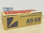 Luxman AS-5III Speaker Selector 4 Output Passive Audio Switch See Description. Fixed Price $127.40.