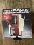 Vintage Voice Activated Microcassette Recorder 3-5328A & Box Manuals Read. Fixed Price $29.00.