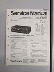 Technics RS-T330R Dolby Stereo Double Cassette Deck Service Manual D-5429. Fixed Price $54.95.