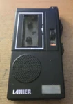 Vintage Rare Lanier P-134 Micro Cassette Recorder W/original Leather CASE.(C3B5). Fixed Price $27.96.