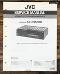 Jvc AX-R350 Amplifier Service Manual *original*. Fixed Price $24.97.