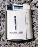 Olympus Pearlcorder L400 Compact Microcassette Recorder Tested. Great Condition.. Fixed Price $150.00.