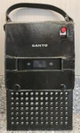 Parts Repair Vintage Sanyo Solid State M-48M Cassette Tape Recorder Leather Case. Fixed Price $25.59.