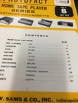 HTP-8 Home Tape Player Manual Bell & Howell Claricon Elgin Mayfair Midland Nos. Fixed Price $14.99.